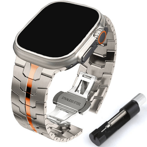 Edelstahl Armband Superhero Style für alle Apple Watch Serien