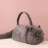 Handmade Girls Bag Plush Cat Messenger Bag