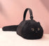 Handmade Girls Bag Plush Cat Messenger Bag